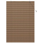 vidaXL Jaluzea pentru Fereastră cu perdele Maro 140 x 220 cm Bambus
