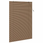 vidaXL Jaluzea pentru Fereastră cu perdele Maro 150 x 220 cm Bambus