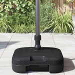 vidaXL Bază pentru umbrelă de soare, 28 kg cu nisip sau 24 L cu apă vidaXL Bază pentru umbrelă de soare, 28 kg cu nisip sau 24 L cu apă