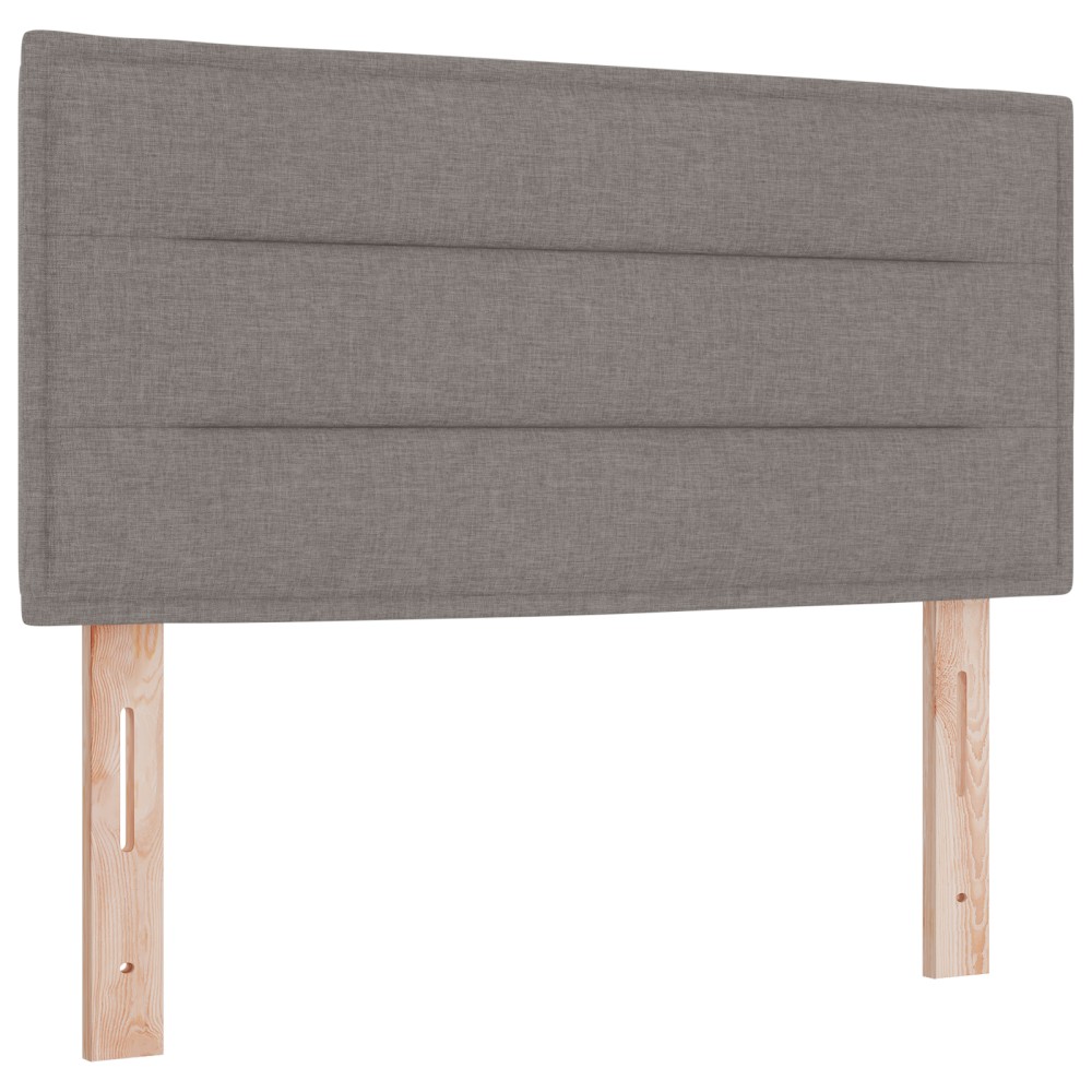 vidaXL Tăblie cap cu headboard Gri taupe 80 cm Piele artificială