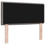 vidaXL Tăblie cap cu headboard Gri taupe 80 cm Piele artificială