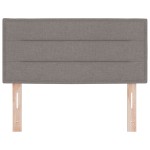 vidaXL Tăblie cap cu headboard Gri taupe 80 cm Piele artificială