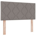 vidaXL Tăblie cap cu headboard Gri taupe 90 cm Piele artificială