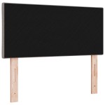 vidaXL Tăblie cap cu headboard Gri taupe 90 cm Piele artificială
