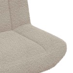 vidaXL Scaun accent Gri deschis Material din poliester Standard Pivotant vidaXL Scaun accent Gri deschis Material din poliester Standard Pivotant