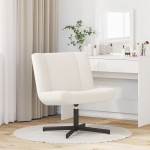 vidaXL Scaun Accent Crem Țesătură Mediu Ergonomic Scaun Accent vidaXL Scaun Accent Crem Țesătură Mediu Ergonomic Scaun Accent