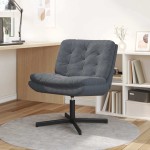 vidaXL Scaun Relaxant Rotativ Gri închis 63 x 75 x 76 cm Catifea vidaXL Scaun Relaxant Rotativ Gri închis 63 x 75 x 76 cm Catifea