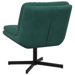 vidaXL Scaun Relaxant Rotativ Verde închis 63 x 75 x 76 cm Catifea vidaXL Scaun Relaxant Rotativ Verde închis 63 x 75 x 76 cm Catifea