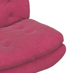 vidaXL Scaun Relaxant Rotativ cu pernă Altele Manual bordo 63 x 75 x 76 cm Catifea vidaXL Scaun Relaxant Rotativ cu pernă Altele Manual bordo 63 x 75 x 76 cm Catifea