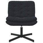 vidaXL Scaun Relaxant Rotativ cu pernă Altele Manual Negru 63 x 75 x 76 cm Catifea vidaXL Scaun Relaxant Rotativ cu pernă Altele Manual Negru 63 x 75 x 76 cm Catifea