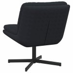 vidaXL Scaun Relaxant Rotativ cu pernă Altele Manual Negru 63 x 75 x 76 cm Catifea vidaXL Scaun Relaxant Rotativ cu pernă Altele Manual Negru 63 x 75 x 76 cm Catifea