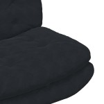 vidaXL Scaun Relaxant Rotativ cu pernă Altele Manual Negru 63 x 75 x 76 cm Catifea vidaXL Scaun Relaxant Rotativ cu pernă Altele Manual Negru 63 x 75 x 76 cm Catifea