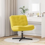 vidaXL Scaun Relaxant Rotativ cu pernă Altele Manual Galben 63 x 75 x 76 cm Catifea vidaXL Scaun Relaxant Rotativ cu pernă Altele Manual Galben 63 x 75 x 76 cm Catifea
