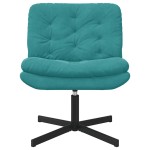 vidaXL Scaun Relaxant Rotativ cu pernă Altele Manual Turcoaz 63 x 75 x 76 cm Catifea vidaXL Scaun Relaxant Rotativ cu pernă Altele Manual Turcoaz 63 x 75 x 76 cm Catifea