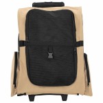 vidaXL Cărucior pentru animale de companie 3 în 1, design nisipos, 48x32x57 cm, material Oxford vidaXL Cărucior pentru animale de companie 3 în 1, design nisipos, 48x32x57 cm, material Oxford