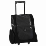 vidaXL Cărucior pentru animale de companie, design 3 în 1, negru, 48x32x57 cm, material Oxford vidaXL Cărucior pentru animale de companie, design 3 în 1, negru, 48x32x57 cm, material Oxford