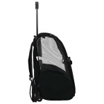vidaXL Cărucior pentru animale de companie, design 3 în 1, negru, 48x32x57 cm, material Oxford vidaXL Cărucior pentru animale de companie, design 3 în 1, negru, 48x32x57 cm, material Oxford