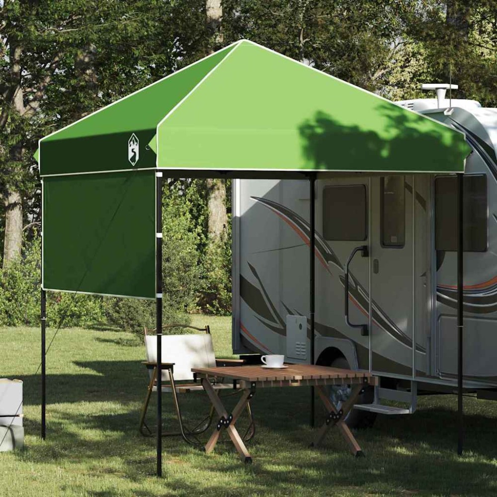vidaXL Cort Canopy Pop-up Verde 200 x 200 cm țesătură