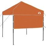 vidaXL Cort Canopy Pop-up Portocaliu 200 x 200 cm țesătură