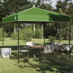 vidaXL Cort Canopy Pop-up Verde 250 x 250 cm țesătură