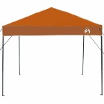vidaXL Cort Canopy Pop-up Portocaliu 250 x 250 cm țesătură