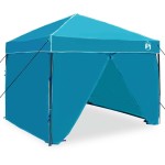 vidaXL Cort Canopy Pop-up albastru 250 x 250 cm țesătură