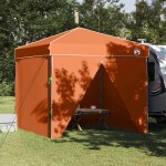 vidaXL Cort Canopy Pop-up Portocaliu 250 x 250 cm țesătură