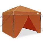 vidaXL Cort Canopy Pop-up Portocaliu 250 x 250 cm țesătură