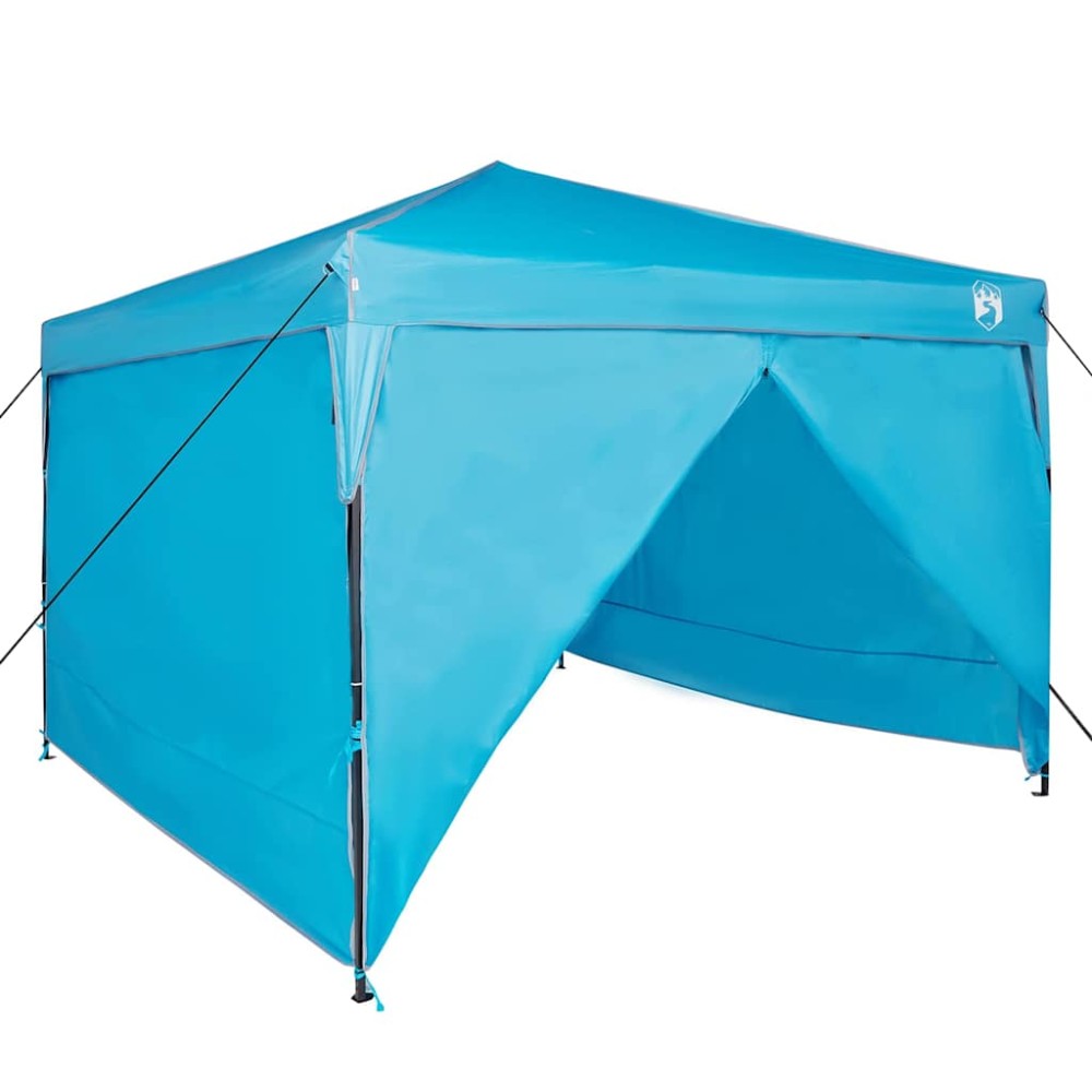 vidaXL Cort Canopy Pop-up albastru 300 x 300 cm țesătură