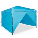 vidaXL Cort Canopy Pop-up albastru 300 x 300 cm țesătură