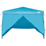 vidaXL Cort Canopy Pop-up albastru 300 x 300 cm țesătură