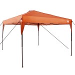 vidaXL Cort Canopy Pop-up Portocaliu 300 x 300 cm țesătură