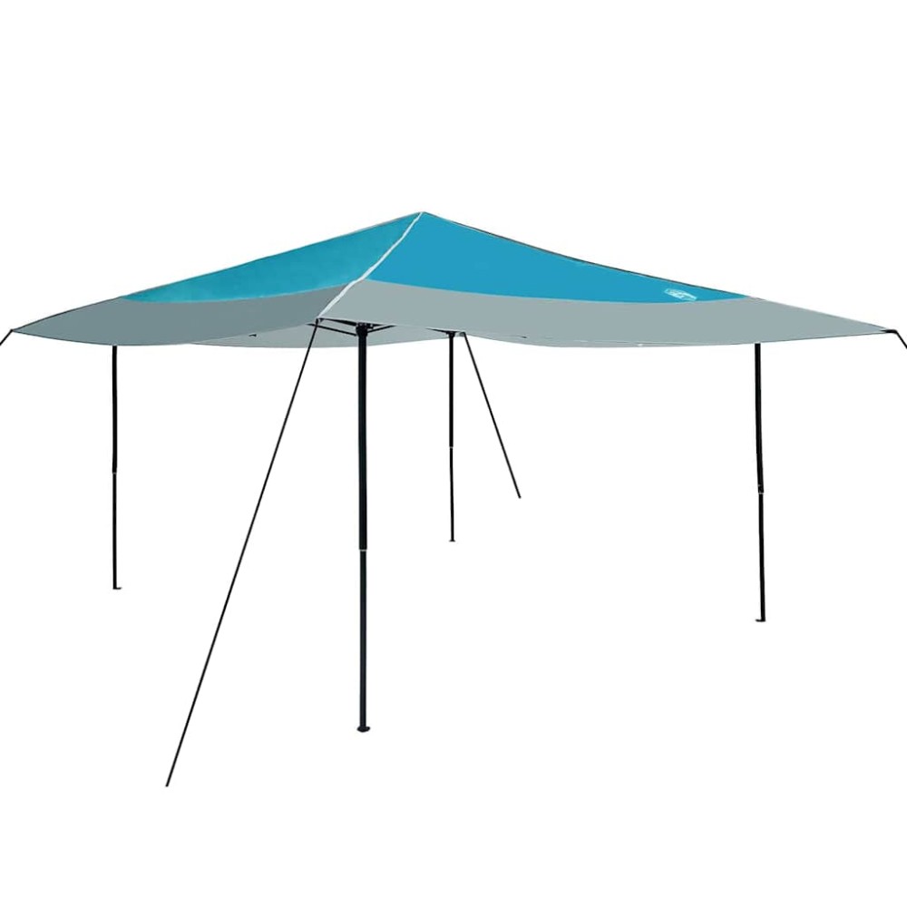 vidaXL Cort Canopy Pop-up albastru 400 x 400 cm țesătură