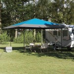 vidaXL Cort Canopy Pop-up albastru 400 x 400 cm țesătură