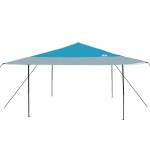 vidaXL Cort Canopy Pop-up albastru 400 x 400 cm țesătură
