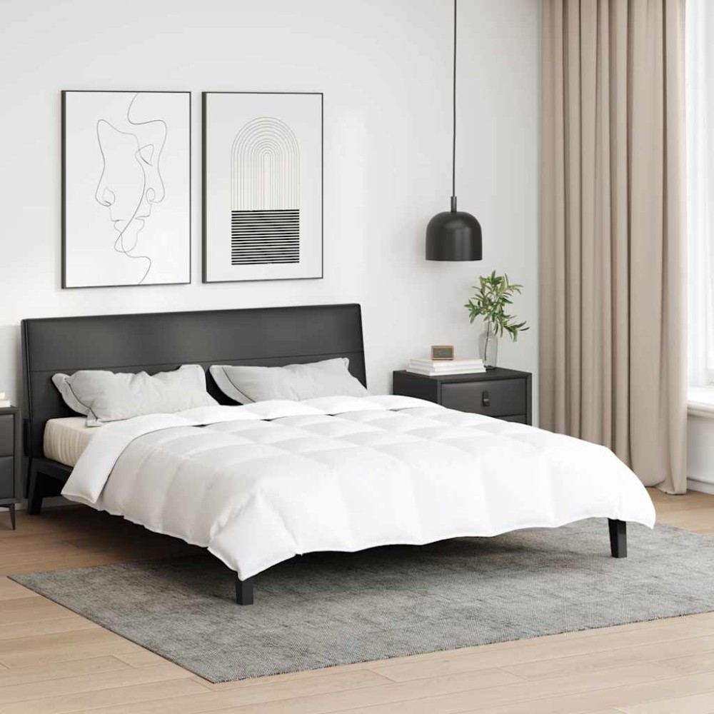 vidaXL Plapumi & Pături Alb 260 x 220 cm Jos