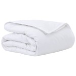 vidaXL Pături și Duvete Alb 135 x 220 cm Jos vidaXL Pături și Duvete Alb 135 x 220 cm Jos