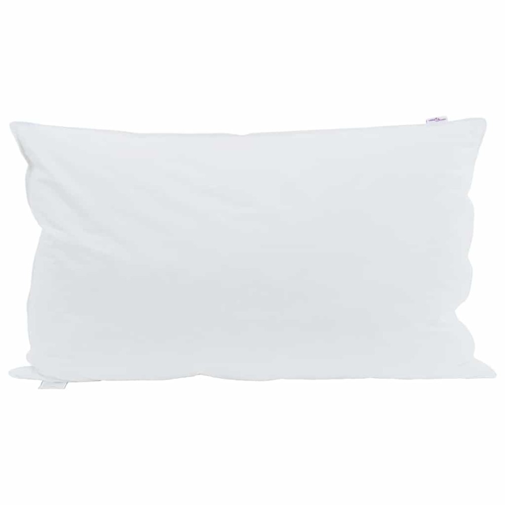 vidaXL Perne 2 pcs Alb 40 x 80 cm 130gsm 100% bumbac