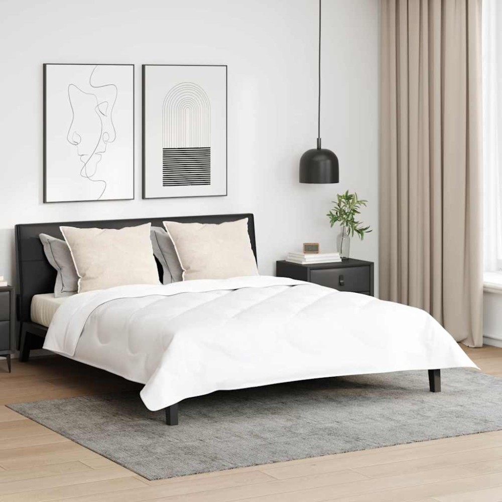 vidaXL Perne 2 pcs Alb 70 x 90 cm 130gsm 100% bumbac