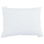 vidaXL Pernă cu pernă Alb 40 x 60 cm 130gsm 100% bumbac vidaXL Pernă cu pernă Alb 40 x 60 cm 130gsm 100% bumbac