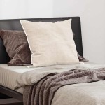 vidaXL Pernă Alb 80 x 80 cm 130gsm 100% bumbac vidaXL Pernă Alb 80 x 80 cm 130gsm 100% bumbac