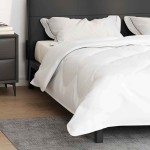 vidaXL Plapumi & Pături Alb 260 x 220 cm Microfibră vidaXL Plapumi & Pături Alb 260 x 220 cm Microfibră