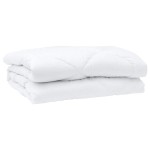 vidaXL Plapumi & Pături Alb 260 x 220 cm Microfibră vidaXL Plapumi & Pături Alb 260 x 220 cm Microfibră