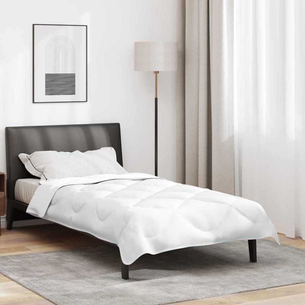 vidaXL Plapumi & Pături Alb 155 x 200 cm Microfibră