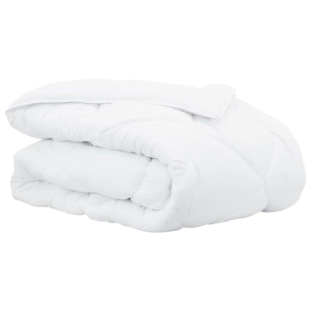 vidaXL Plapumi & Pături Alb 260 x 220 cm Microfibră