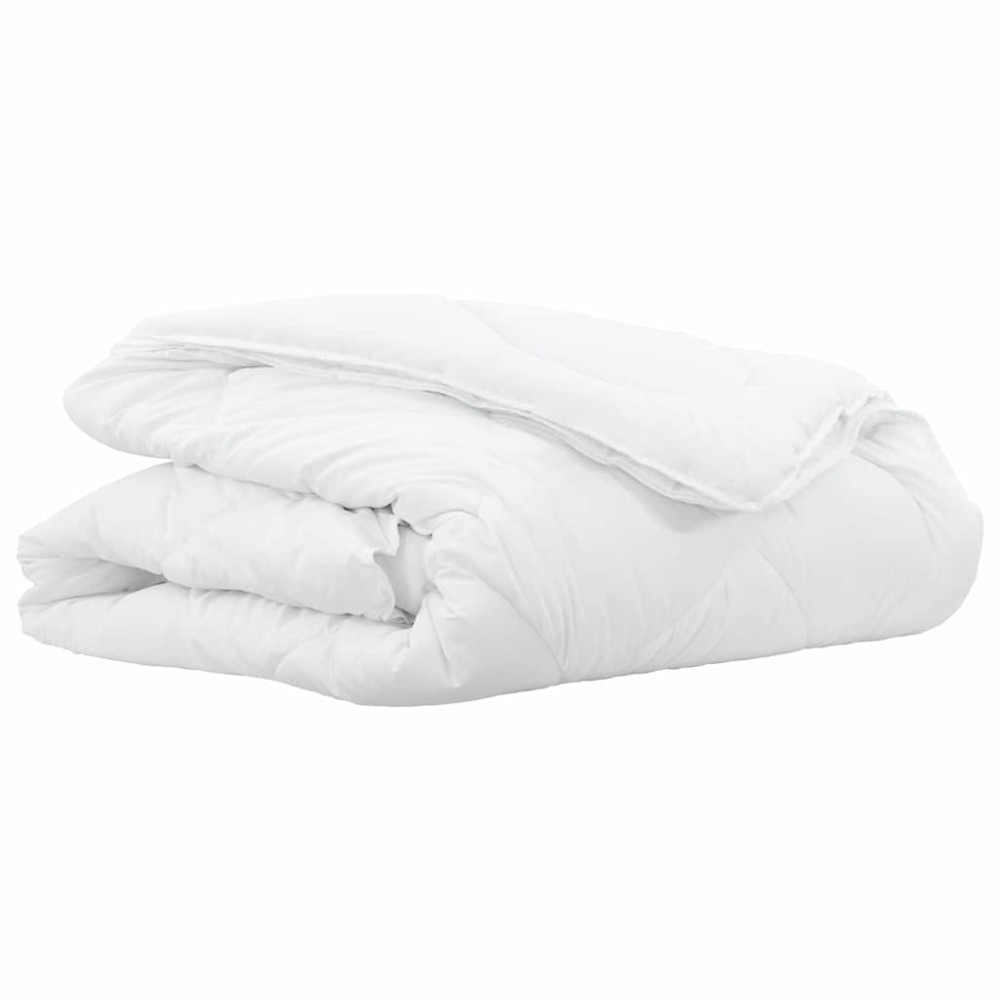 vidaXL Plapumi & Pături Alb 140 x 220 cm Microfibră