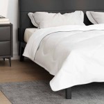 vidaXL Plapumi & Pături Alb 260 x 220 cm Microfibră vidaXL Plapumi & Pături Alb 260 x 220 cm Microfibră