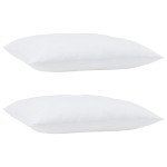 vidaXL Perne 2 pcs Alb 50 x 75 cm vidaXL Perne 2 pcs Alb 50 x 75 cm