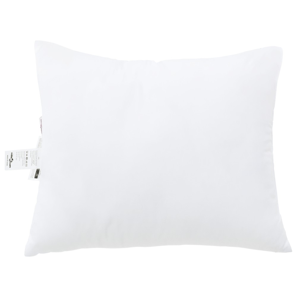 vidaXL Pernă Alb 60 x 70 cm 85gsm 100% poliester