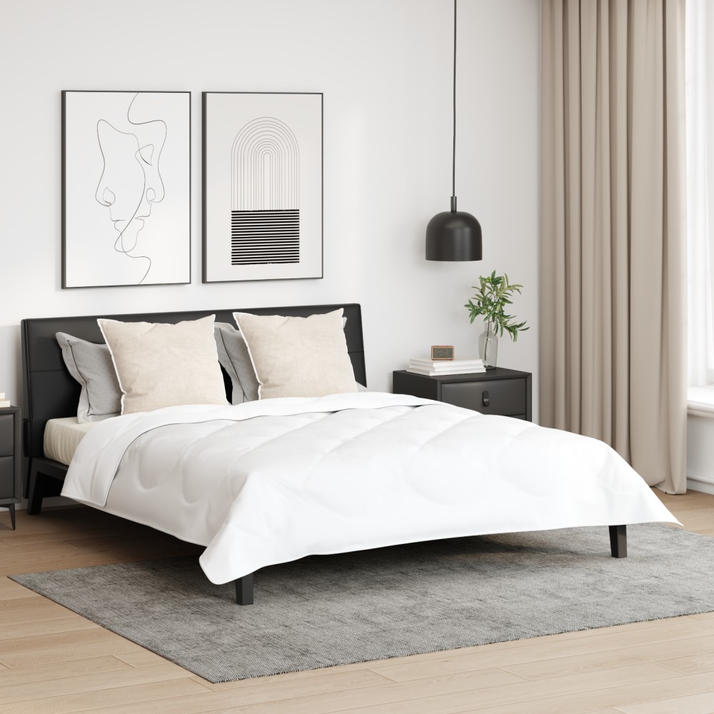 vidaXL Perne 2 pcs Alb 60 x 70 cm 85gsm 100% poliester